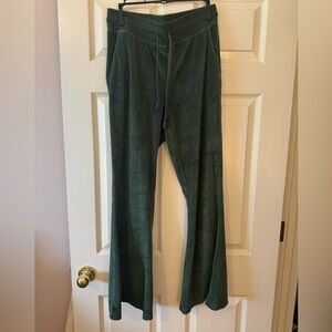 Aerie Flared Velour Drawstring Sweatpants